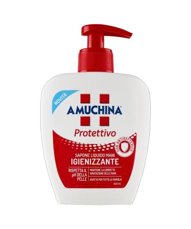 Buy Amuchina Protection Soap 250ml - Effective Antimicrobial Cleanser for Global Shipping - Buy Online on GoSupps.com