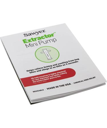 Sawyer Mini Suction Pump for Insect Bite Relief - Yellow | Extractor for Sting Relief - Buy Online on GoSupps.com