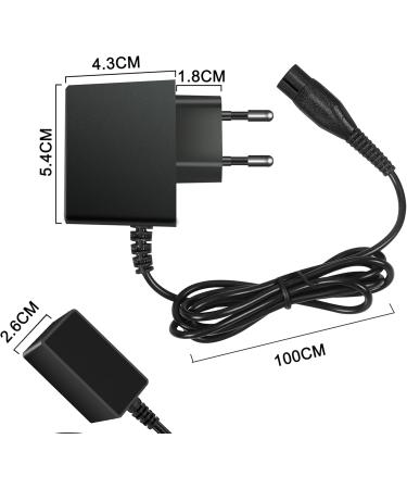 Razor Charger 15V HQ8505 Charging Cable for Philips Razor 3000 7000 9000 Series - Compatible with MG7745 MG7720 MG77110 One Blade Pro QP6520 QP6550 QP6620 - Buy Online on GoSupps.com