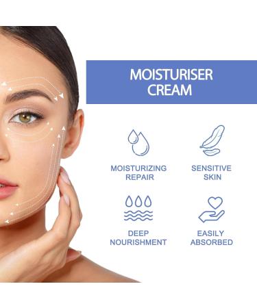 Ceramide Moisturizing Face Cream - Moisturiser Face Women - Anti aging Face Cream for Women - Deeply Nourishes Skin - Skin Lightening Cream - Light Texture and Easy Absorption - Buy Online on GoSupps.com