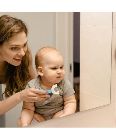 DOITOOL Kids Silicone U Shape Training Toothbrush - 12pcs, Waterproof & Soft Oral Cleaner for Children, Toddler Manual Toothbrush - 9.5X4.7X1.7CM - Buy Online on GoSupps.com