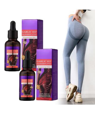 Garlic Hip Enlargement Lifting Oil garlic hip oil with herbal extracts firming body oil for naturally beautiful contours massage oil for the care of hips and buttocks for a