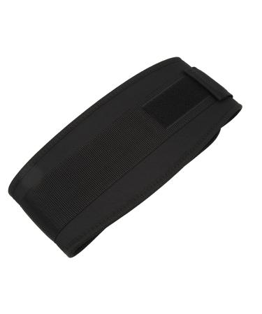 Adjustable Lumbar Support Belt for Back Pain Relief | Comfortable Waist Compression Brace for Sports | Breathable Black 38 Inches (M - Buy Online on GoSupps.com