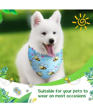 Summer Floral Dog Bandanas Bulk - 20 Pieces Hawaii Pattern Scarf for Small, Medium, Large Pets - Buy Online on GoSupps.com