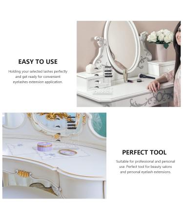 Buy Beaupretty Eyelash Display Board | Grafting Supply & Holder for Eyelash Extensions | Transparent Acrylic Storage Tray & Glue Rack | 1pc - Buy Online on GoSupps.com
