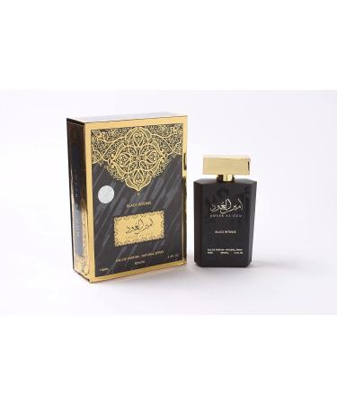 Almas Perfumes modernistic Oudh Ameer Al.Oud Black Intense Eau De Parfum Unisex Spray - 3.4 Fl Oz (100 ml) Saffron Wood Amber Vanilla 3.4 Fl Oz (Pack of 1) - Buy Online on GoSupps.com