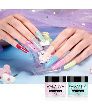 Dipping Powder Nails Set - 12 Sun Changing Colors | Easy Dip Manicure Kits for Home & Salon - Buy Online on GoSupps.com