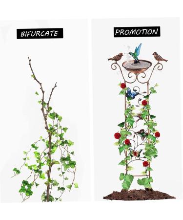 2-in-1 Bird Water Dispenser & Feeder with Garden Grilles - Metal Butterfly Design | Removable Retro Stand for Garden Decoration - Buy Online on GoSupps.com