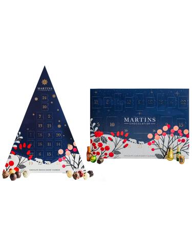 Martin's Chocolatier Chocolate Advent Calendar 2022 for Him and Her | 2 Large Chocolate Advent Calendars | Chocolate Truffles and Chocolate Liqueurs