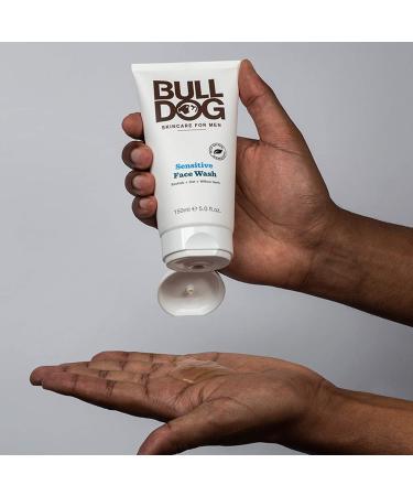 Bulldog Men's Sensitive Face Wash | 5 oz Grooming & Skincare - Buy Online on GoSupps.com