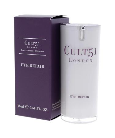 Cult51 Eye Repair Cream - Intense Hydration, Anti-Aging Treatment - Brightens, Hydrates, and Reduces Wrinkles - 0.51 Oz - Buy Online on GoSupps.com