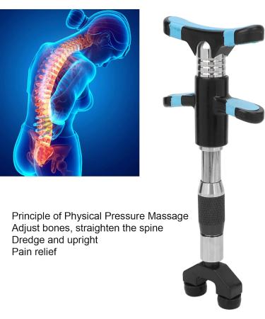 Buy Premium Manual Chiropractic Tools | Multifunctional Stainless Steel Vertebral Massage Tool for Home Use - 10 Courses Included - Buy Online on GoSupps.com