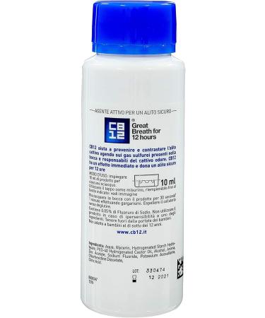  CB12 CB12 Pack of 6 Mint / Menthol Mouthol 250 ml - Buy Online on GoSupps.com