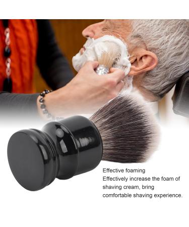 Razor Brush for Perfect Shaving | Curved Handle Foam Brush for Beard & Hair | Easy Cleaning Synthetic Brush - Buy Online on GoSupps.com