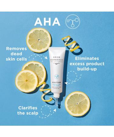 Grow Gorgeous Scalp Care Prebiotic & AHA 5% Booster - Vegan Scalp Treatment with Glycolic Acid - International Shipping Available - Buy Online on GoSupps.com