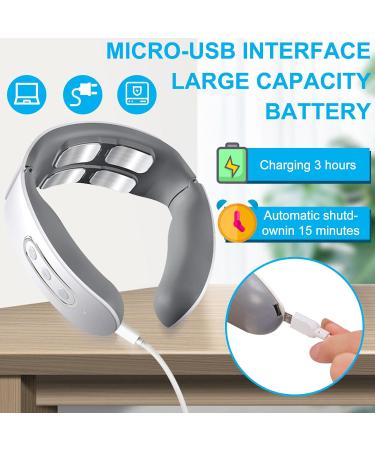 Neck & Shoulder Massage Device with Heat | Muscle Pain Relief for Back Legs & Feet | Perfect Relaxation Gifts for Men - Buy Online on GoSupps.com