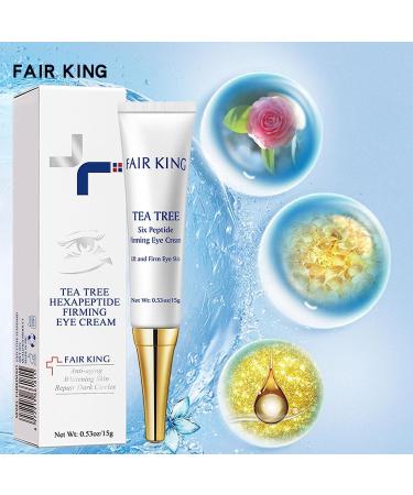  REPWEY Tea Tree Hexapeptide Firming Eye Cream Under Eye Cream for Dark Circles Puffiness With Peptides For All Skin Types - Buy Online on GoSupps.com