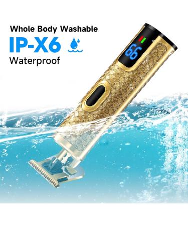 Solati Professional Beard Trimmer with IPX6 Waterproof Design and LCD Display - Ideal Gift for Men - Buy Online on GoSupps.com