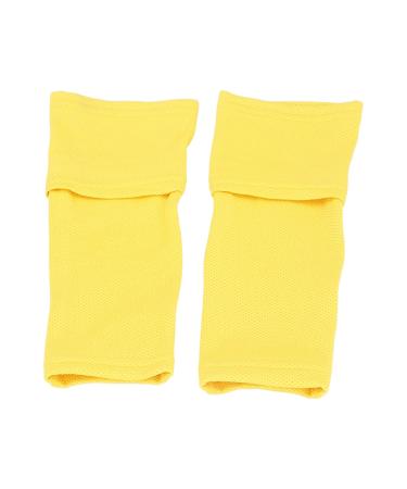 ZJchao Calf Compression Socks - Breathable Shin Guard Sleeves for Calf Support & Achilles Tendon Relief | Stretchy Slip-Resistant Soccer Shin Pads for Teenagers & Adults (Yellow M - Buy Online on GoSupps.com