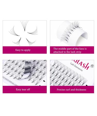 Shop 5D Volume Eyelash Extensions 0.07mm C Curl | 10mm Artificial Eyelashes for Lush Long-Lasting Volume - Buy Online on GoSupps.com