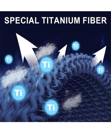 Feilium MaxiTitan Titanium Ion Height Booster Socks - Far Infrared Technology - 3pcs Black Large - Buy Online on GoSupps.com