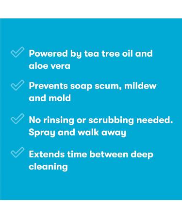 ECOS Shower Cleaner with Tea Tree Oil 44 Fl Oz (Pack of 2) - Earth Friendly Cleaning Solution - Buy Online on GoSupps.com