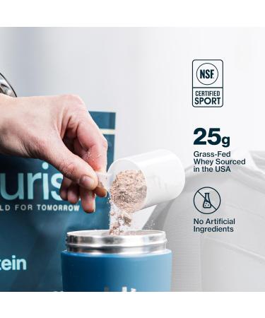 PURIST REP Whey Protein Powder Premium Milk Chocolate Grassfed Isolate Workout Recovery Keto Friendly Clean Nutrition Meal Replacement Promotes Lean Muscle Sugar and Gluten-Free Women Men 2 Lb - Buy Online on GoSupps.com