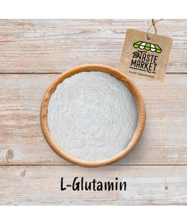 200g L-Glutamine Powder | Vegan Amino Acid for Fitness & Muscle Building | International Shipping - Buy Online on GoSupps.com