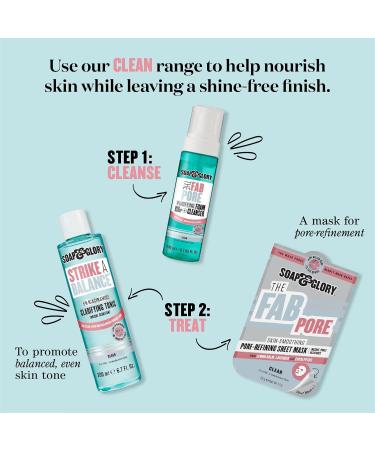 Soap & Glory What A Peeling Purifying Peel Off Face Mask - Chamomile & Kaolin Clay Pore Minimizing for Oily Skin - 2 Pack Skin Purifying Peels - Buy Online on GoSupps.com