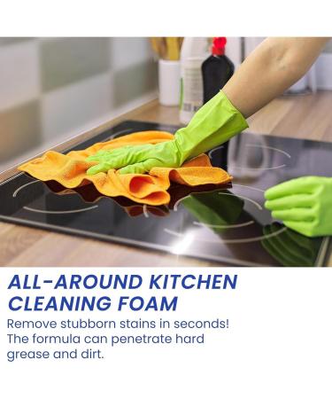 Japanese Multi-Purpose Cleaner Spray All-Round Kitchen Cleaning Foam Free Kitchen Foam Cleaner All-Purpose Rinse-Free Cleaning Spray Kitchen Foam Cleaner Heavy Oil Stain Cleaner Bubble Cleaner (3Pcs) - Buy Online on GoSupps.com