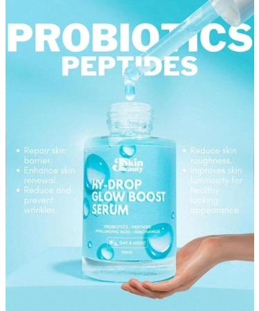 JSkin Beauty Hy-Drop Glow Boost Serum 30ml - Illuminate Your Skin with Hydrating Formula | International Shipping Available - Buy Online on GoSupps.com