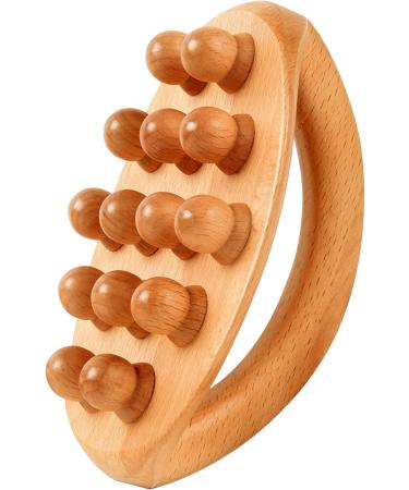 Wooden Therapy Massage Tools - 2pcs 5.9 Inch | Premium Quality for Relaxation | International Shipping - Buy Online on GoSupps.com