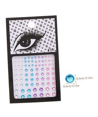FOMIYES 12 Sheets Face Rhinestone Stickers - Mermaid Eye Jewels & Body Makeup - Flatback Rhinestones for Glamorous Looks - International Shipping Available - Buy Online on GoSupps.com