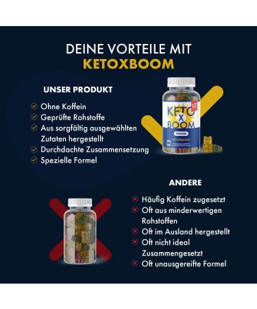 Buy Ketoxboom Gummies - 60 Fruit Gummies | Natural Plant Flavor | Fast International Shipping - Buy Online on GoSupps.com