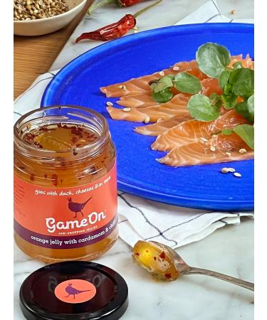 Bay Tree Orange Jelly with Cardamom & Chilli 195g - Spicy Citrus Delight | Pack of 1 - Buy Online on GoSupps.com