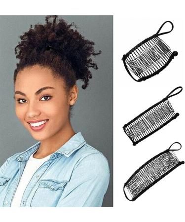 Banana Hair Clips Stretchable Banana Comb Vintage Banana Hair Clip Vintage Banana Barrette Stretch Double Comb Clip for Women Girls Curly Wavy Hair Styling Accessories 20 teeth 20 teeth 3 Pcs - Buy Online on GoSupps.com