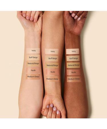 Mushroom Head Air Cushion CC Cream - BB Cream Foundation Moisturizing Concealer Full Coverage Waterproof Even Skin Tone Makeup Base (Buff Beige - Buy Online on GoSupps.com