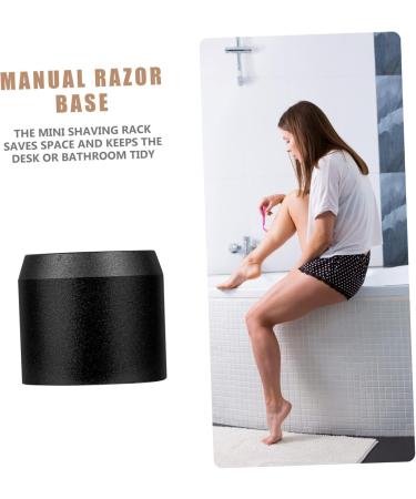 Buy Minkissy Men's Razor Base Shaving Brush Organizer - Aluminum Alloy - 3.8x3.3cm - International Shipping Available - Buy Online on GoSupps.com