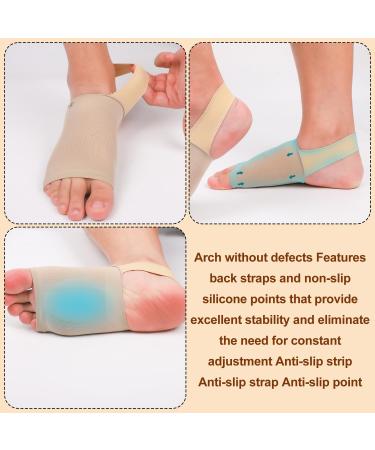 Buy Khaki Arch Support Sleeves | Anti-Slip Breathable Gel Pads for Long-Lasting Comfort | International Shipping Available - Buy Online on GoSupps.com