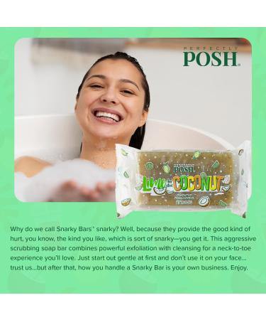 Perfectly Posh Lime in the Coconut Snarky Bar - Luxurious Exfoliating Soap - Buy Online on GoSupps.com