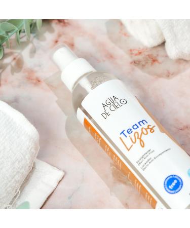 Agua de Cielo Team Lizos Hair Straightening Spray - Anti-Frizz Damage-Free Straightening for Healthy Shiny Hair - 8 oz - International Shipping Available - Buy Online on GoSupps.com