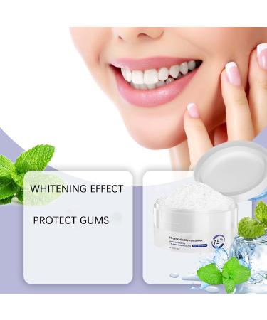 Microcrystalline Hydroxyapatite Powder for Teeth Microcrystalline Hydroxyapatite Powder Hydroxyapatites Toothpaste Powders for Deep Cleaning Care Teeth Powders (2pcs) - Buy Online on GoSupps.com