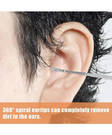 Milisten Ear Cleaning Kit: Stainless Steel Nose Piercing & Ear Wax Removal Set - Buy Online on GoSupps.com