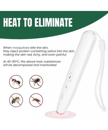 Bite Away Heat Pen for Insect Sting Relief | Chemical-Free Rechargeable Treatment for Bug & Mosquito Bites | Fast Itch Relief - Buy Online on GoSupps.com