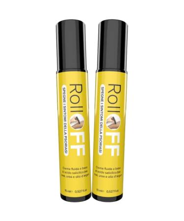 ALOHALABS 2x Roll Off Psoriasis Moisturizing Cream for Dry Skin and Dermatitis - Body