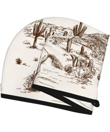 Hair Towel Wrap - Quick-Dry Hair Turban with Button | Ultimate Hair Drying Solution - Buy Online on GoSupps.com