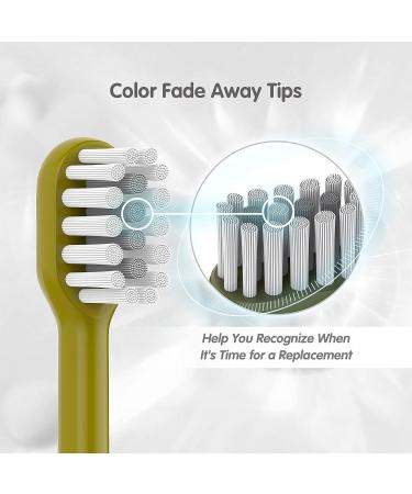 3pcs Replacement Sonic Electric Toothbrush Brush Heads - Small & Soft - Pearl White - Buy Online on GoSupps.com