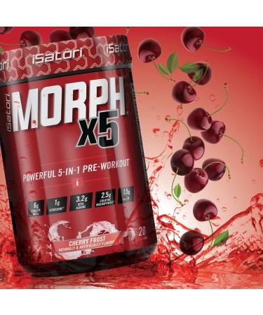 iSatori Morph Xtreme Intense Pre Workout - Bombsicle (20 Servings) Classic Blender Bottle (Clear Bottle with Red Top) - Buy Online on GoSupps.com
