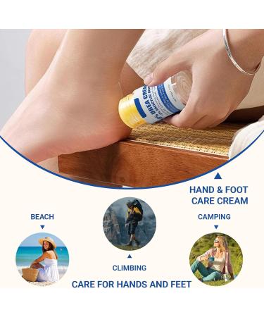 GAOMESIA Urea 60 foot cream 40 g intensive moisture care against calluses for dry and cracked feet heels and elbows foot care cream with aloe vera - Buy Online on GoSupps.com