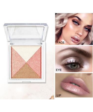 High Gloss Blush eyeshadow Palette 4 color Pearl Eyeshadow Glitter Eyeshadow makeup eye glitter Eyeshadow makeup (04) - Buy Online on GoSupps.com